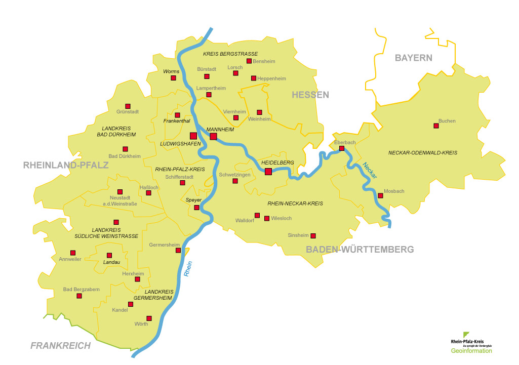 Unsere Region | Kreisverwaltung Rhein-Pfalz-Kreis